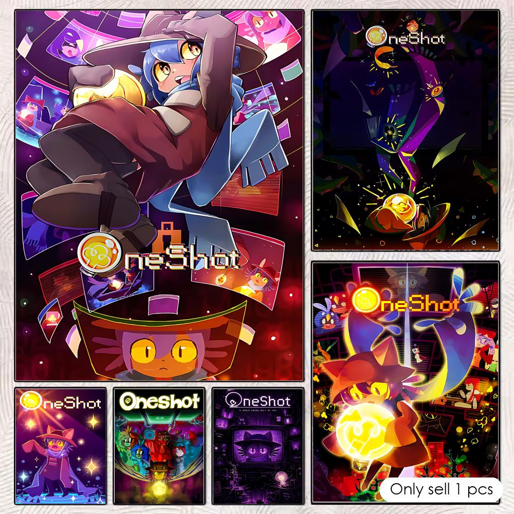 Puzzle Game O-OneShotS Poster  - Esports And Gaming Lounge review and price