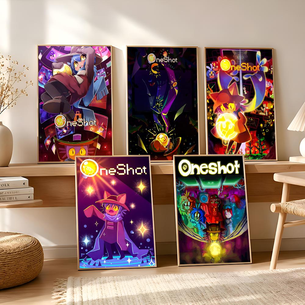 Puzzle Game O-OneShotS Poster  - Esports And Gaming Lounge review and price