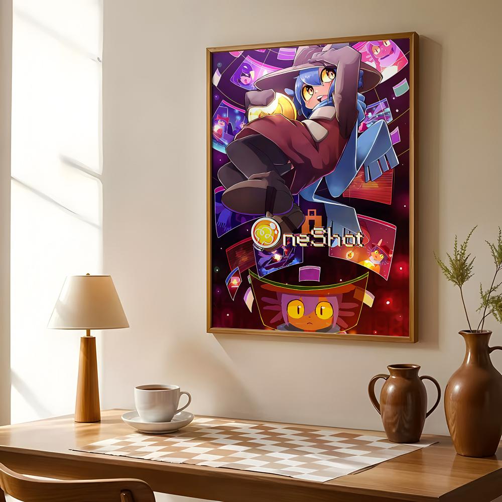 Puzzle Game O-OneShotS Poster  - Esports And Gaming Lounge review and price